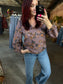 Floral Printed Long Sleeve Top