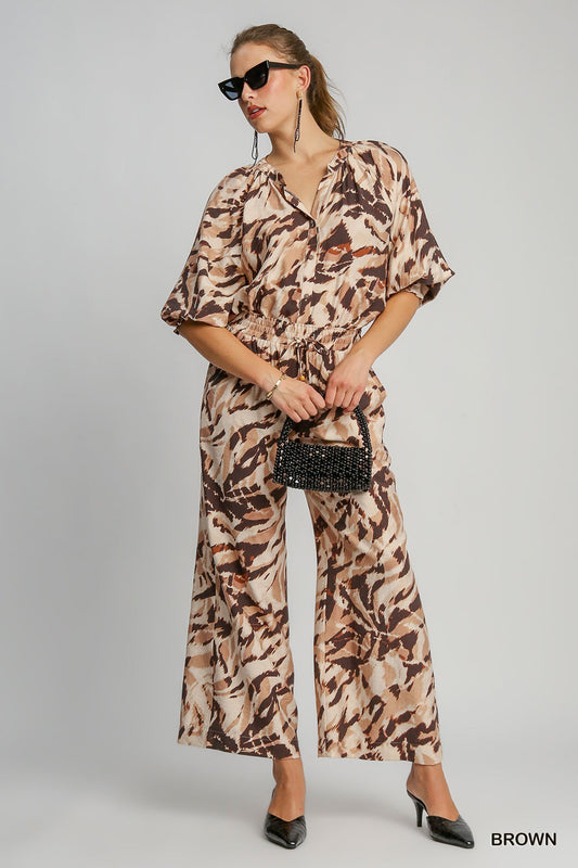 Animal Print Top