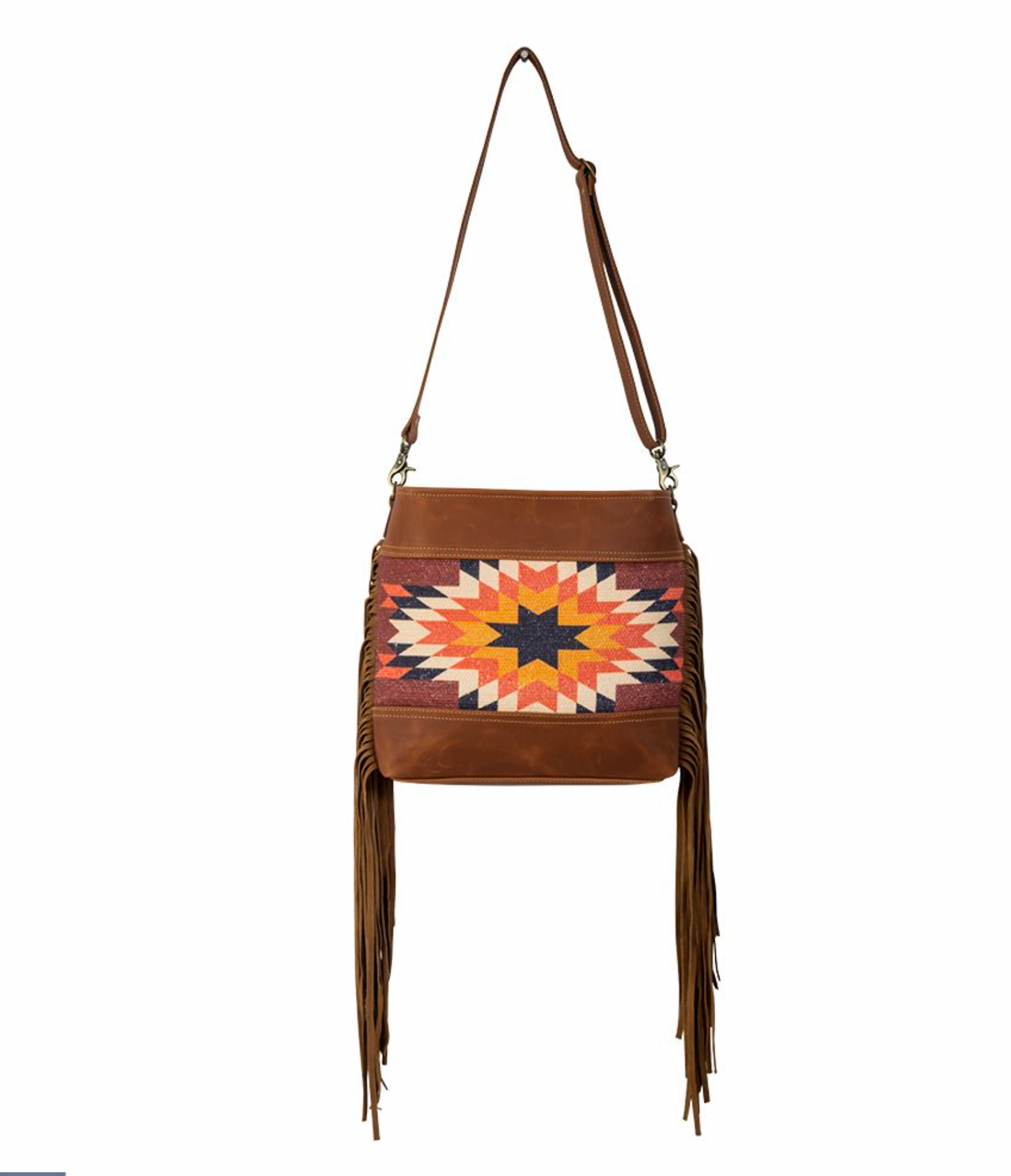 Sedona Star Fringed Shoulder Bag