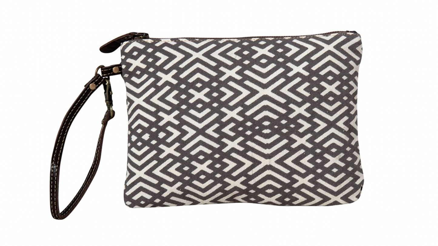 Terrence Geometric Pouch