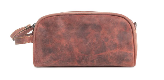 Eagle's Talon Toiletries Bag in Smoky Rust