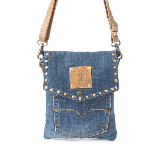 Dahlia Denim Crossbody Bag