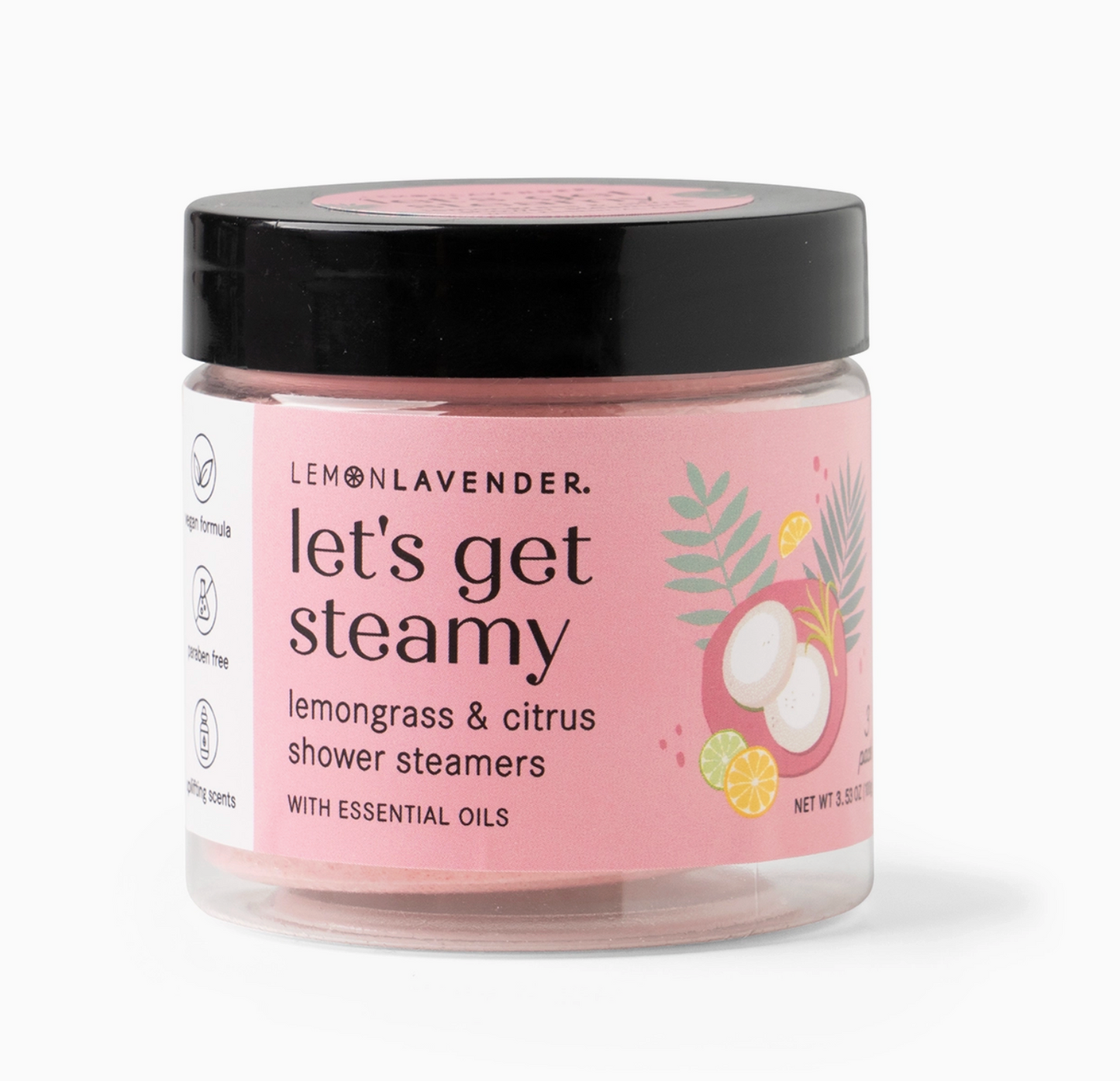 Lemon Lavender Shower Bombs 3 Pack