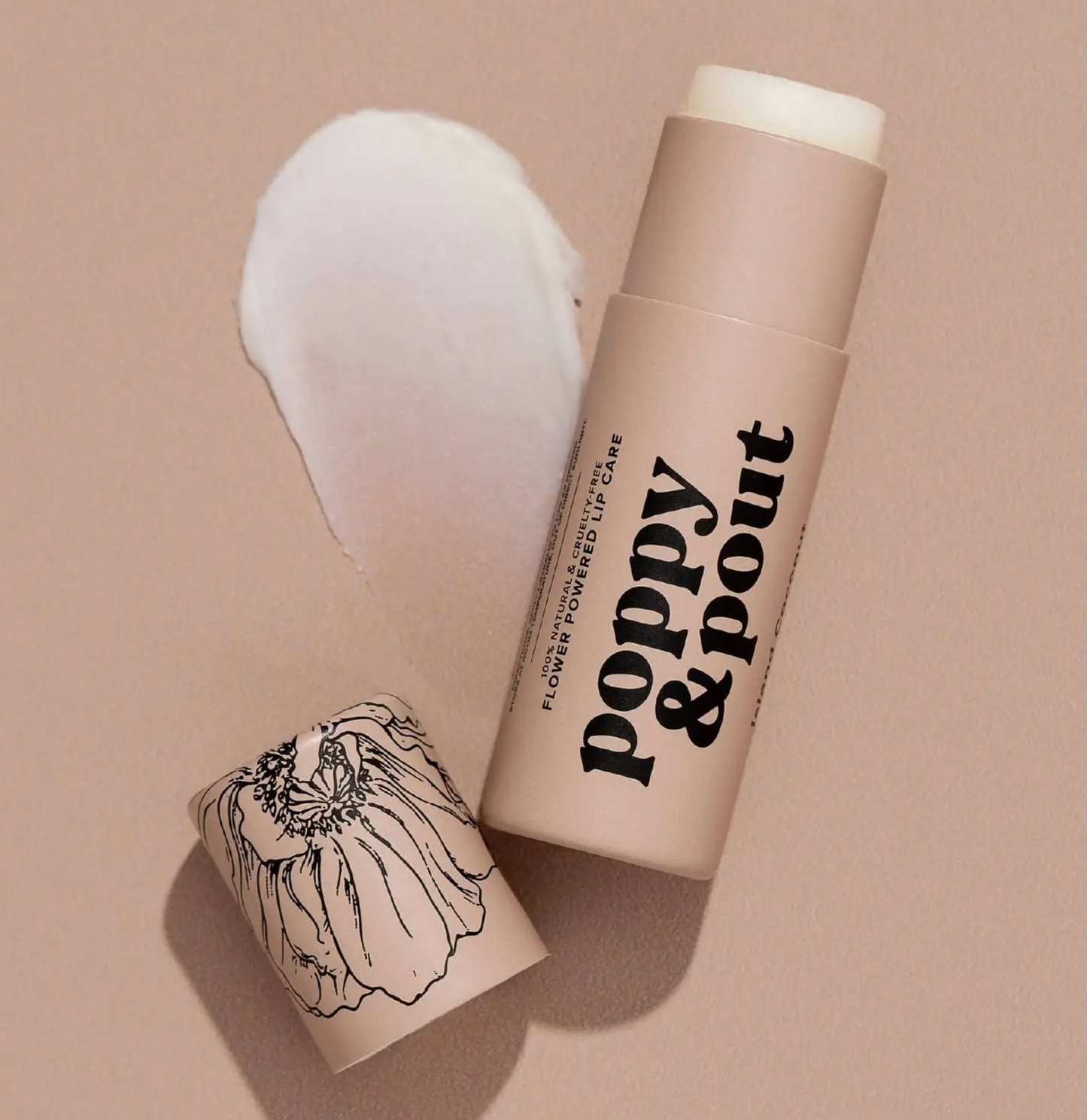 Poppy & Pout Lip Balm - Island Coconut
