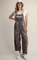 Printed Washed Overalls