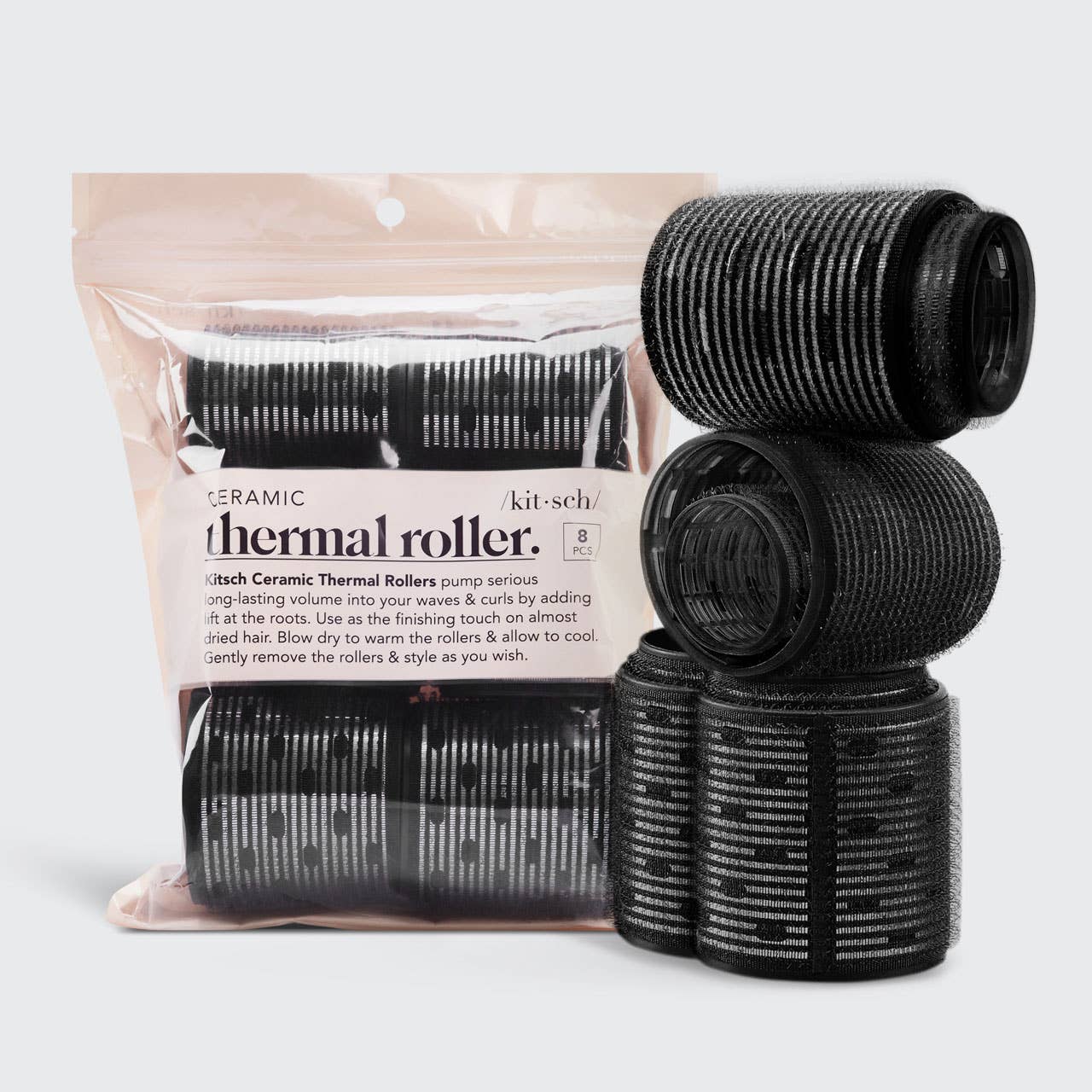 Ceramic Hair Roller 8pc