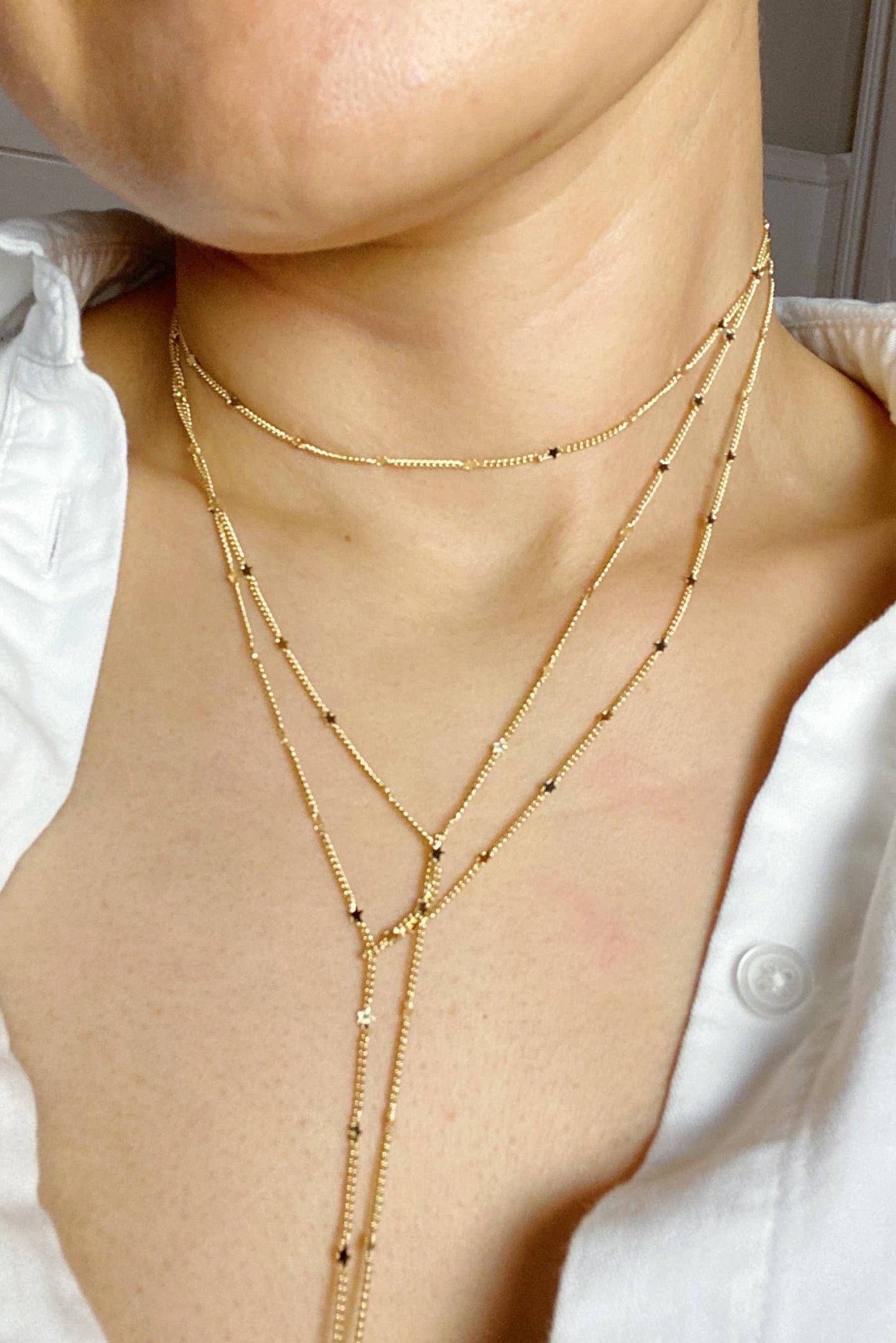 Show Me The Ways Necklace, Gold - Bijoux Vibes