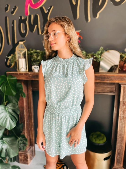 Sabrina Romper - Mint